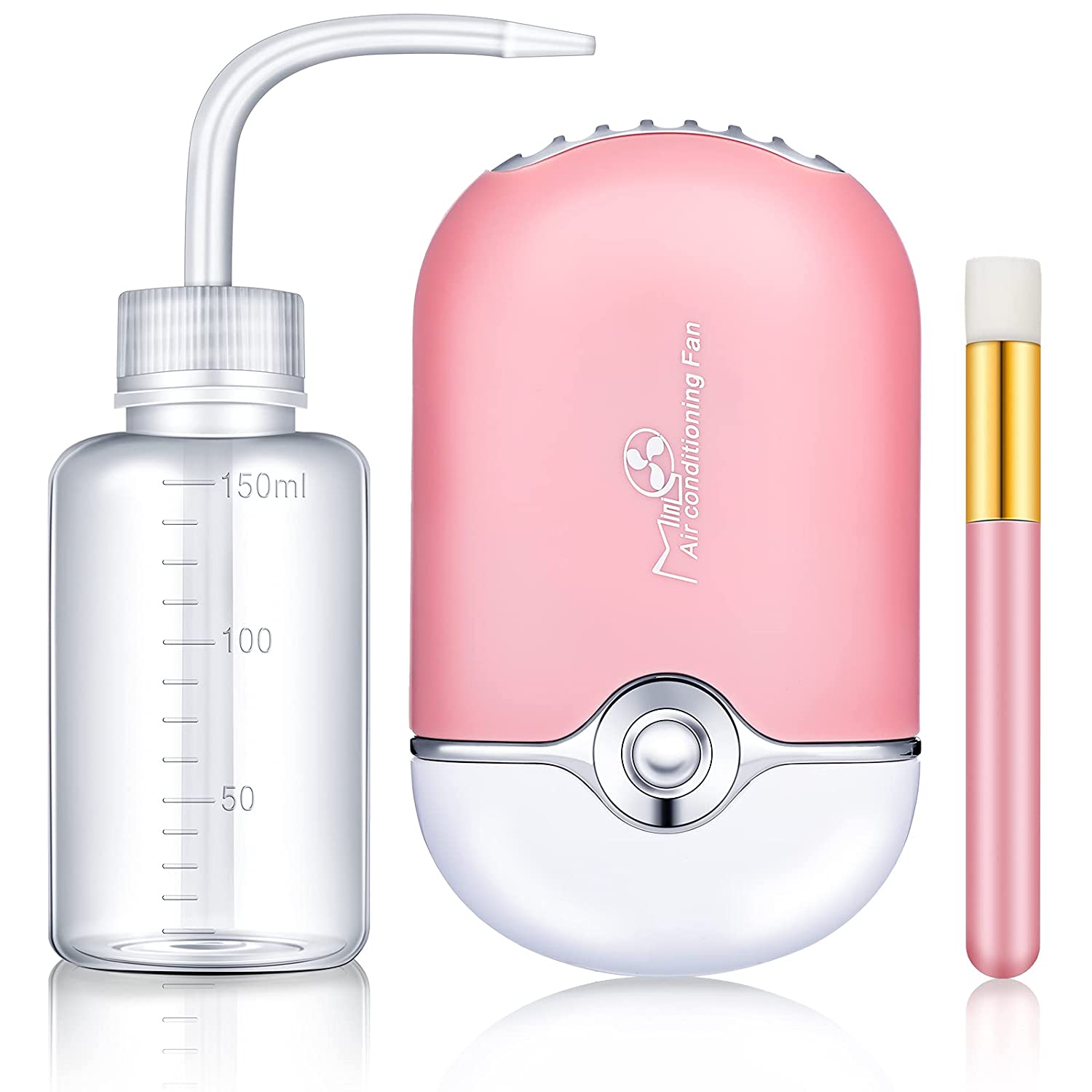 Eyelash Extension Fan - 3 في 1 USB تكييف الهواء