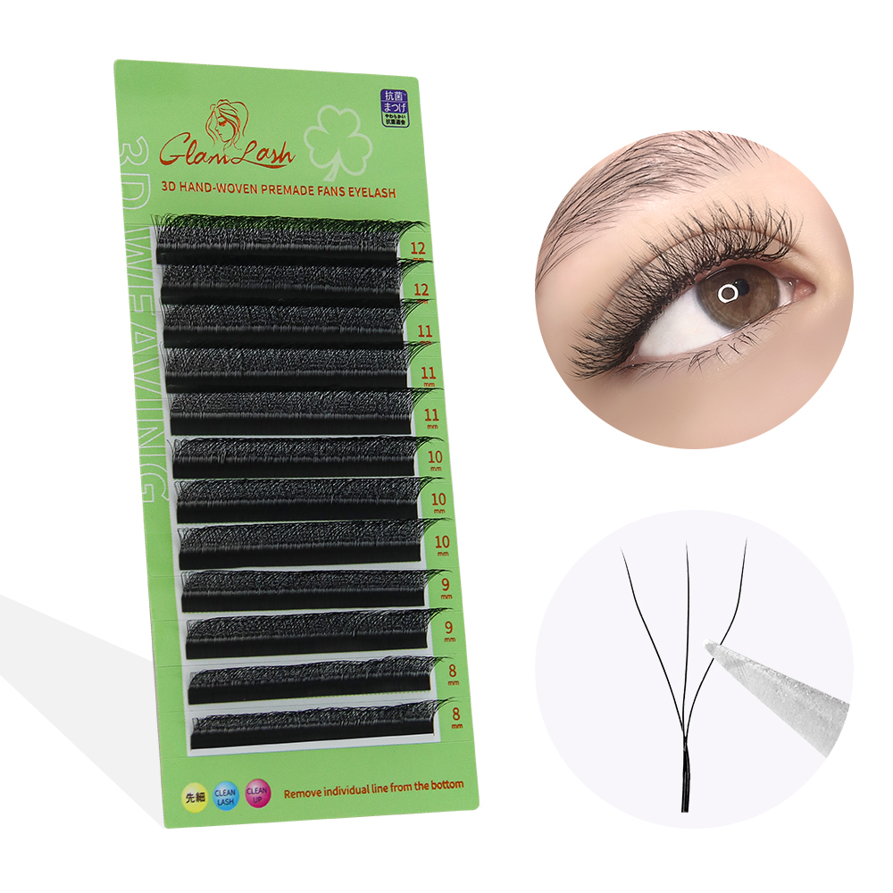 Eyelash Extension Yelix - GLAMLASH W شكل رمش ملحقات 3D4D5D