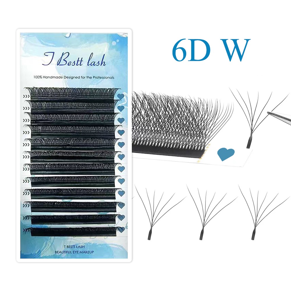 Tbestt 6DW شكل جلدة YY رمش حجم - مراجعة Eyelash Extension Yelix وسعره