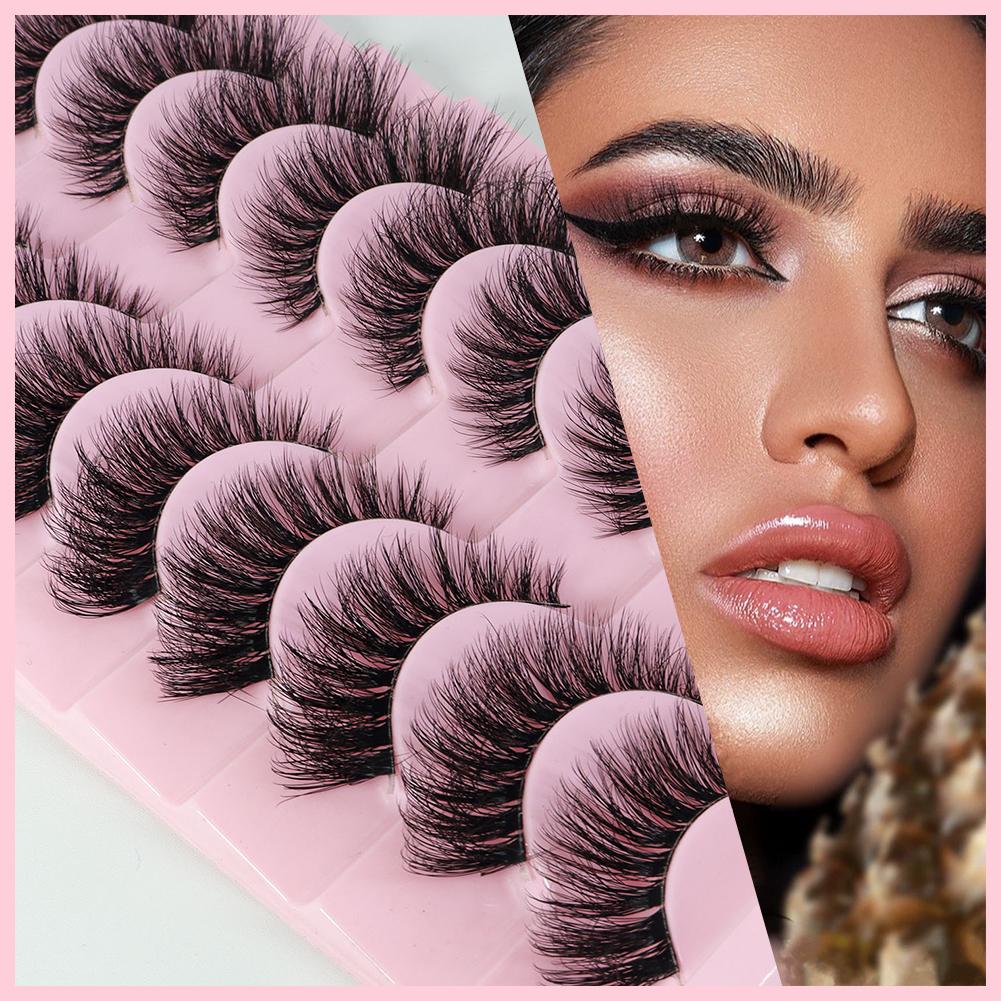 كامل رقيق كاذبة رمش الثعلب الر - مراجعة Eyelash Extension For Big Eyes وسعره