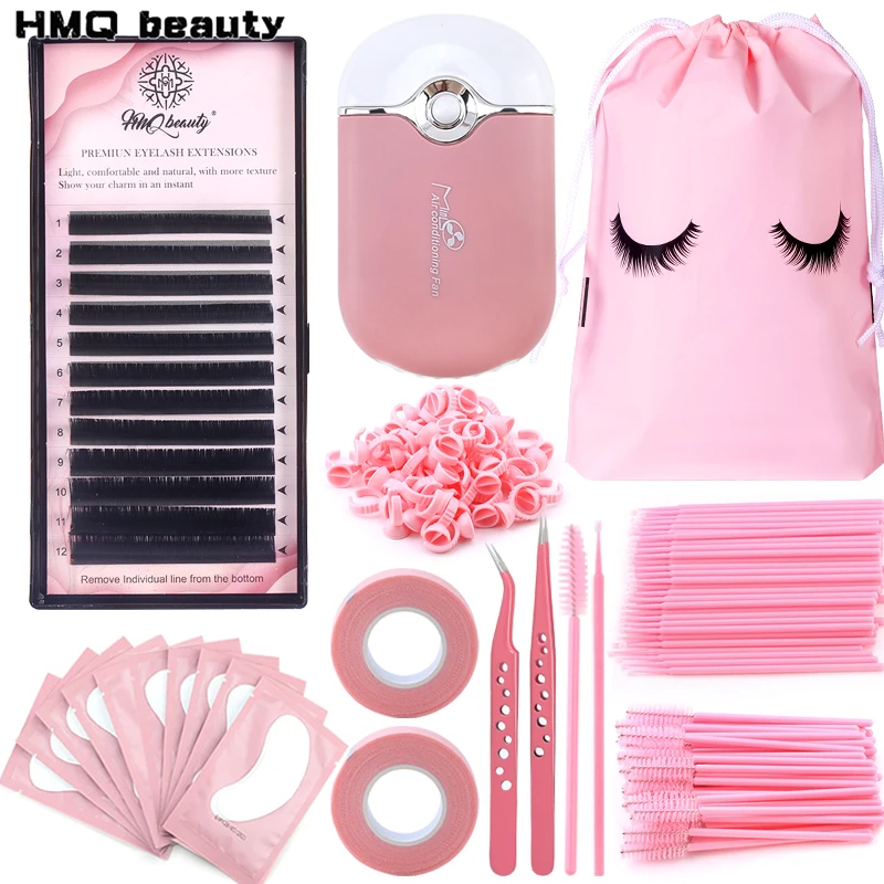 مجموعة فرش وصلات رموش احترافية - مراجعة Eyelash Extension Fan وسعره