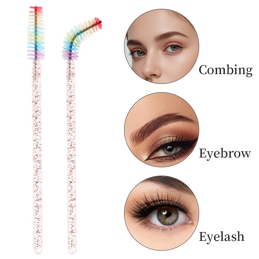 50 قطعة فرشاة رموش كريستالية ق - مراجعة Eyelash Extension Remover At Home وسعره