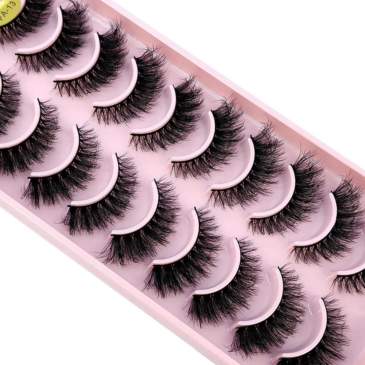 10 أزواج من الرموش الصناعية ثل - مراجعة Eyelash Extension For Big Eyes وسعره