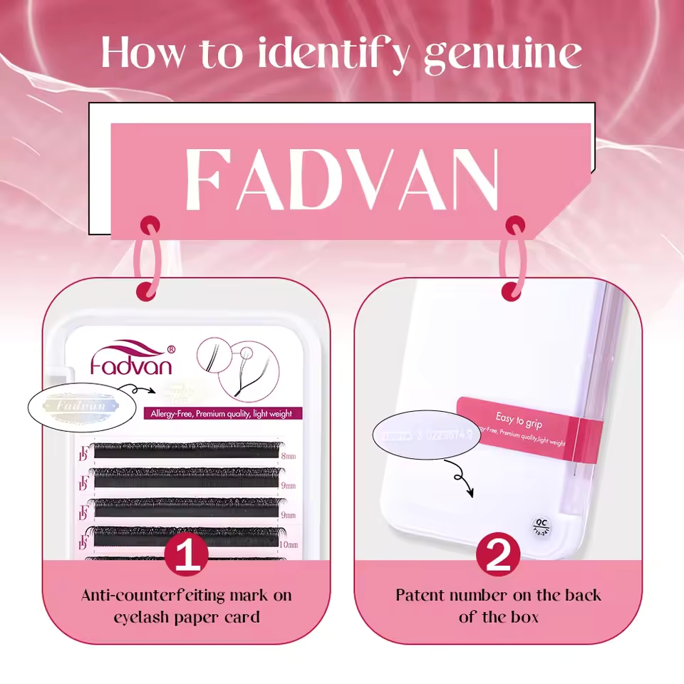 FADVAN YY/SYY شكل L/LU(M)/C/D/ - مراجعة Eyelash Extension Yelix وسعره