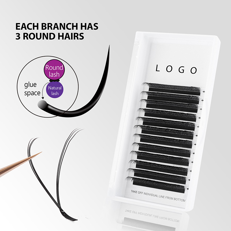 10PCS رموش YY مطورة على شكل Y  - مراجعة Eyelash Extension Fan وسعره