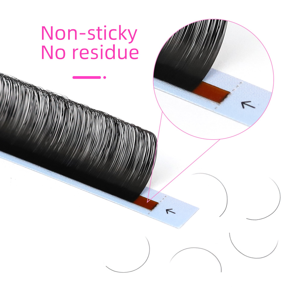 RUJADE 5 حالات/مجموعة ملحقات ر - مراجعة Eyelash Extension Yelix وسعره